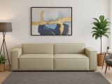 Divano angolare beige 260x95x70h cm - Argo