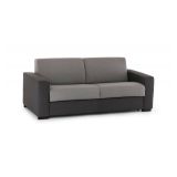 Divano angolare grigio e antracite 200x95x90h cm - Larimar