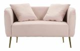 Divano classico rosa 127x74x71h cm - Cappa