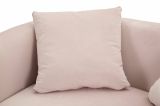 Divano classico rosa 127x74x71h cm - Cappa