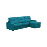 Divano con braccioli azzurro 280x160x100h cm - Vigonovo