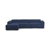 Divano con braccioli blu 340x170x70h cm - Atrillo