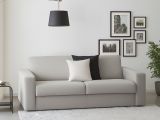 Divano con braccioli grigio 180x95x90h cm - Cianite