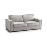 Divano con portacuscini grigio 180x95x90h cm - Ayramah