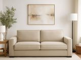 Divano contenitore beige 160x95x90h cm - Aglientu