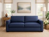Divano contenitore blu 160x95x90h cm - Aglientu