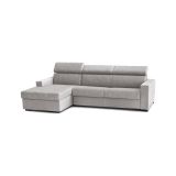 Divano contenitore grigio 260x95x85h cm - Aryaly