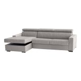 Divano contenitore grigio 260x95x85h cm - Aryaly