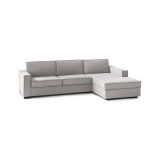 Divano contenitore grigio 280x95x90h cm - Ametrino