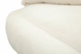 Divano design bianco e oro 133x68x69h cm - Casier