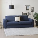 Divano design blu 200x95x90h cm - Azier