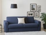 Divano design blu 200x95x90h cm - Azier