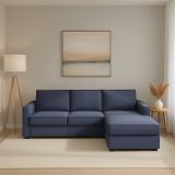Divano design blu 280x95x90h cm - Ametrino
