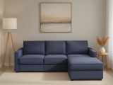 Divano design blu 280x95x90h cm - Ametrino