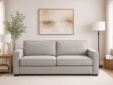 Divano design grigio 180x95x90h cm - Arki