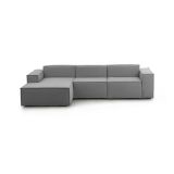 Divano design grigio 300x170x70h cm - Alganibra