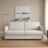 Divano design grigio chiaro 180x95x90h cm - Varedo