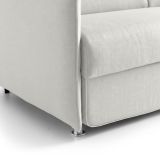 Divano design grigio chiaro 180x95x90h cm - Varedo