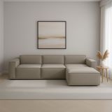 Divano design tortora 300x170x70h cm - Ananas