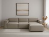 Divano design tortora 300x170x70h cm - Ananas