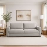 Divano elegante grigio 160x95x90h cm - Aglientu