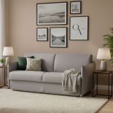 Divano elegante grigio 180x95x90h cm - Varedo