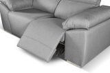 Divano elegante grigio 190x100x100h cm - Assiria