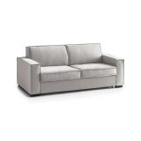Divano elegante grigio 200x95x90h cm - Eletta