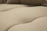 Divano elegante grigio e oro 81x155x71h cm - Gandolfo