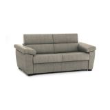 Divano elegante tortora 205x95x100h cm - Gorreto