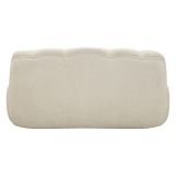 Divano Fisso 2 Posti Bianco Posti a Sedere 2 Materiale Struttura in Legno Nobilitato 82x58x147h cm, Altezza Seduta 40 cm - Alchi