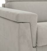 Divano fisso 2 posti Flaibano, 205x95 h100 cm, Beige