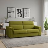 Divano fisso 2 posti Lapio, 185x95 h100 cm, Verde