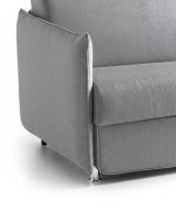 Divano fisso 2 posti Monleale, 160x95 h90 cm, Grigio