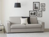 Divano in legno e ferro rivestito in tessuto grigio 180x95x90h cm - Azzurrite