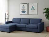 Divano in metallo rivestito in tessuto blu 260x95x90h cm - Sodalite