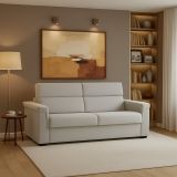 Divano lavabile grigio chiaro 205x95x100h cm - Flaibano