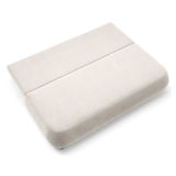 Divano Letto 2 Posti Beige Chiaro Contenitore Cuscini Sfoderabili 210x106 cm, Reclinabile - Brugnato