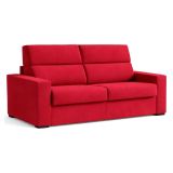 Divano letto 2 posti Ecate, 200x95 h100 cm, Rosso
