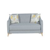 Divano Letto 2 Posti Grigio Chiaro Contenitore 142x90 cm, Lavabile - Propata
