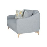 Divano Letto 2 Posti Grigio Chiaro Contenitore 142x90 cm, Lavabile - Propata