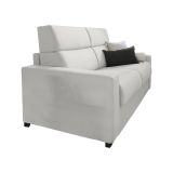 Divano letto 2 posti Sonico, 200x95 h100 cm, Grigio chiaro