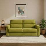 Divano letto 2 posti Tenna, 185x95 h100 cm, Verde