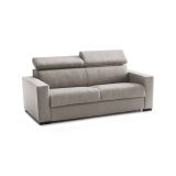 Divano letto 2 posti tortora 180x95cm - Annalara