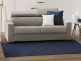 Divano letto 2 posti tortora 180x95cm - Annalara