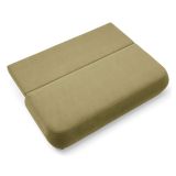 Divano Letto 2 Posti Verde Chiaro Contenitore Cuscini Sfoderabili 210x106 cm, Reclinabile - Brugnato