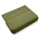 Divano Letto 2 Posti Verde Contenitore Cuscini Sfoderabili 210x106 cm, Reclinabile - Brugnato