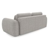 Divano Letto 3 Posti Beige Contenitore di Apertura a Libro 266x121 cm, Reclinabile - Sessame