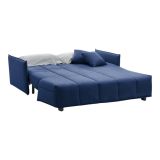 Divano letto 3 posti blu 190x90cm - Ardis