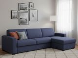 Divano letto 4 posti blu 280x95cm - Aika